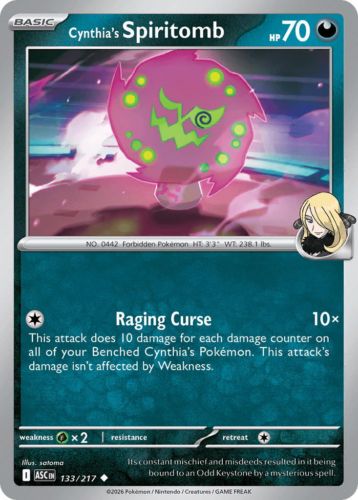 Cynthia's Spiritomb