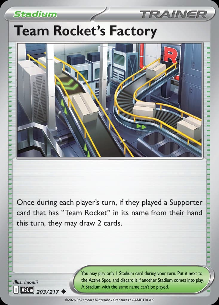 Team Rocket's Factory