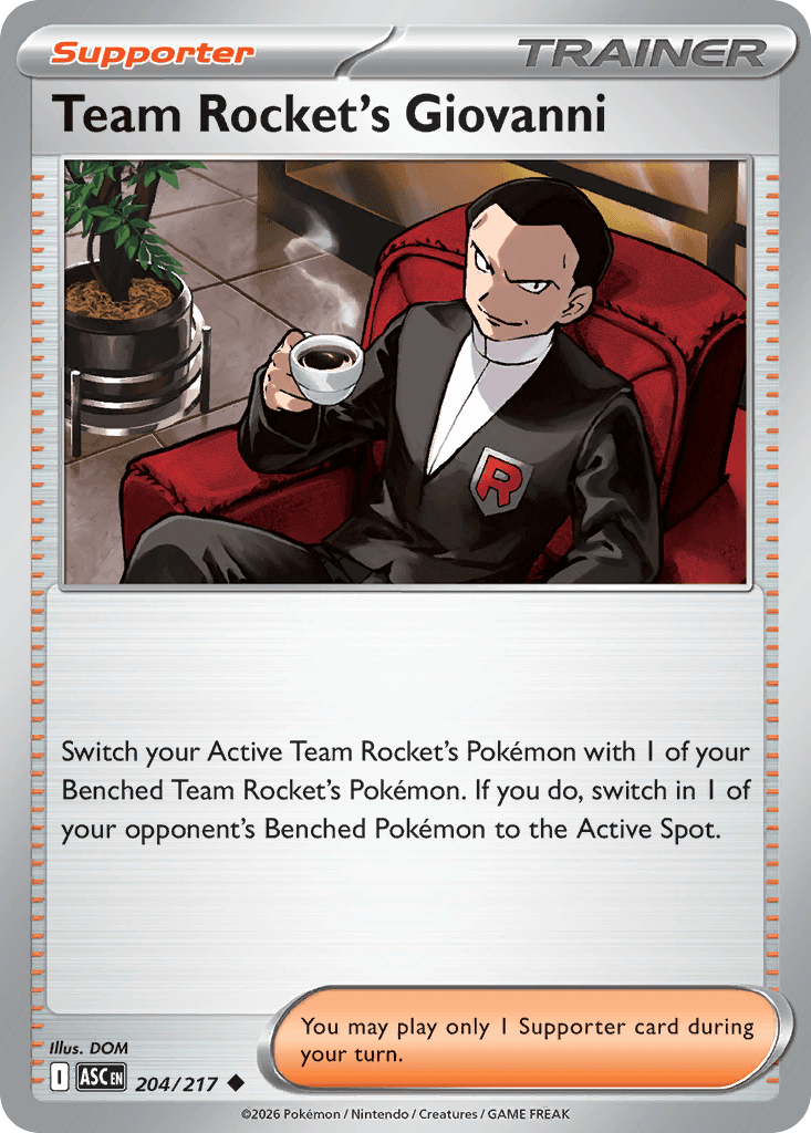 Team Rocket's Giovanni