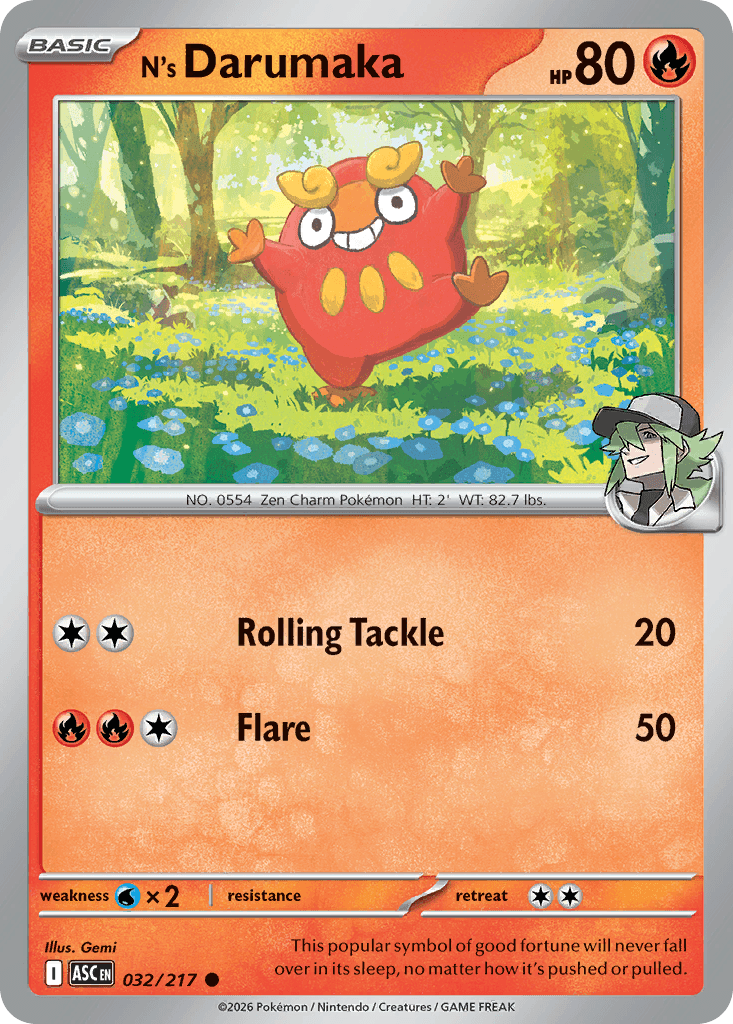 N's Darumaka